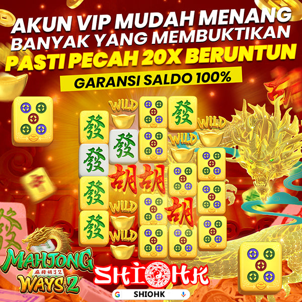SHIOHK - Daftar Situs Slot Gacor Maxwin Gampang Menang